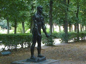 "Rodin Museum garden in Paris and sculptures - Rodin's life"