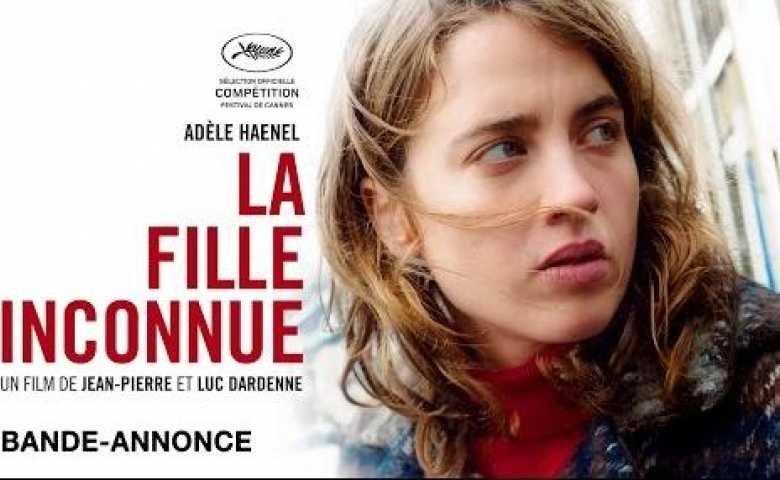 "Movie poster of La fille Inconnue, immigration and humanity"